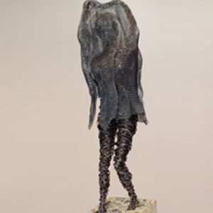 Karen Axikyan/Hiding place (45x12x12 2.1kg iron, concrete) Sculpture