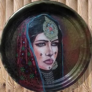 Hand made tray painting