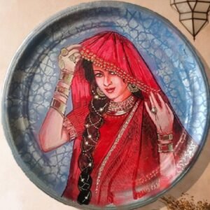 Hand made tray painting