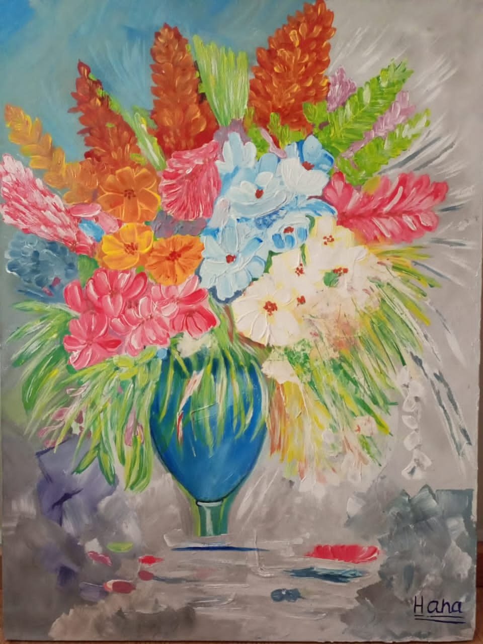 Vase of flower