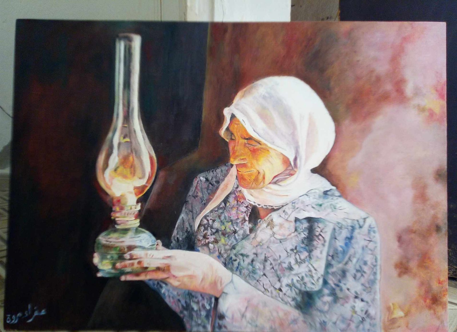 The old woman and the light